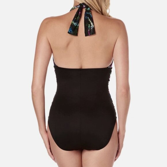 MagicSuit Multicolor Jenn Halter One-Piece Swimsuit Size 6 - Picture 3 of 8